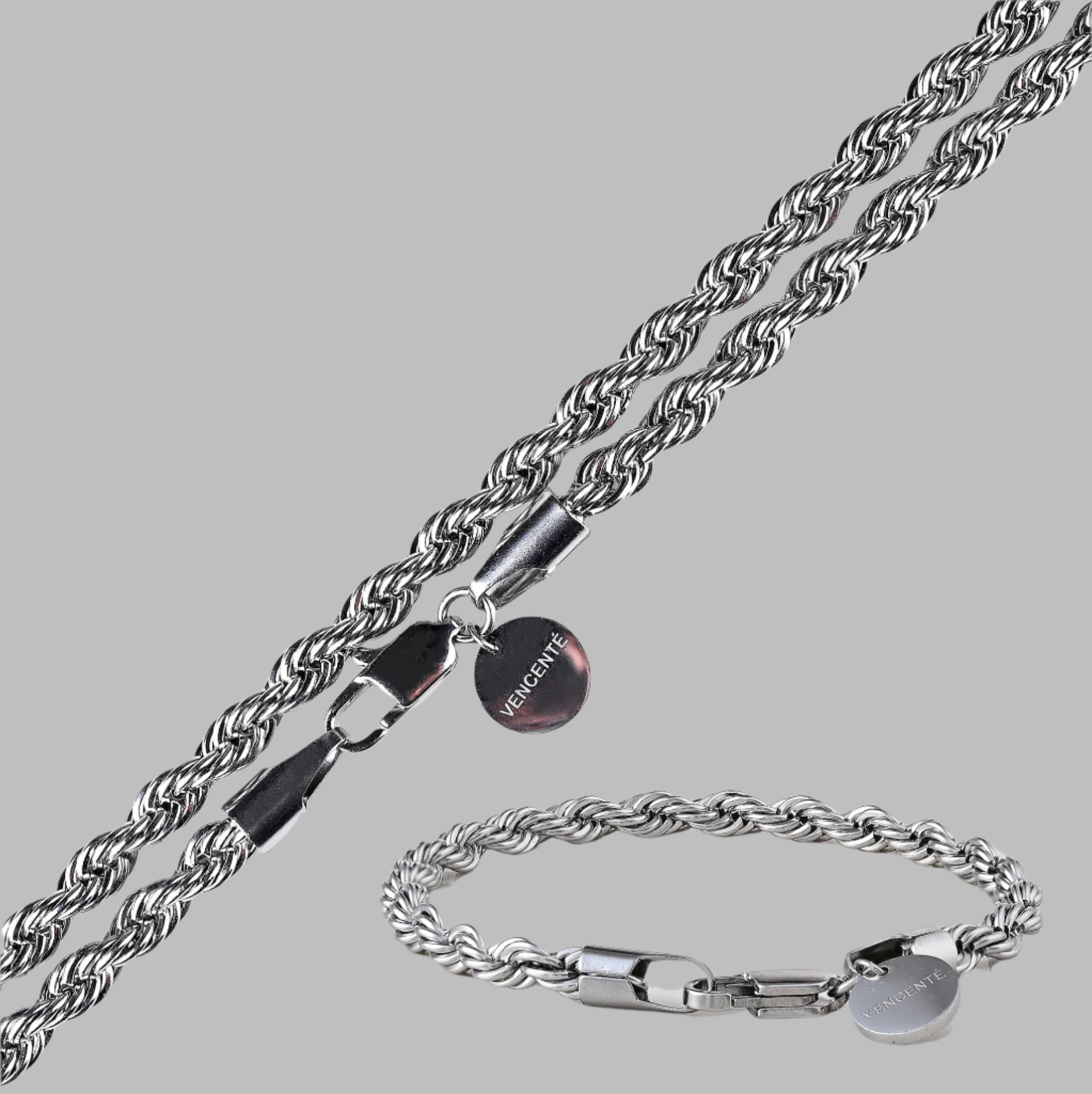 Rope Set 5MM (White Gold)