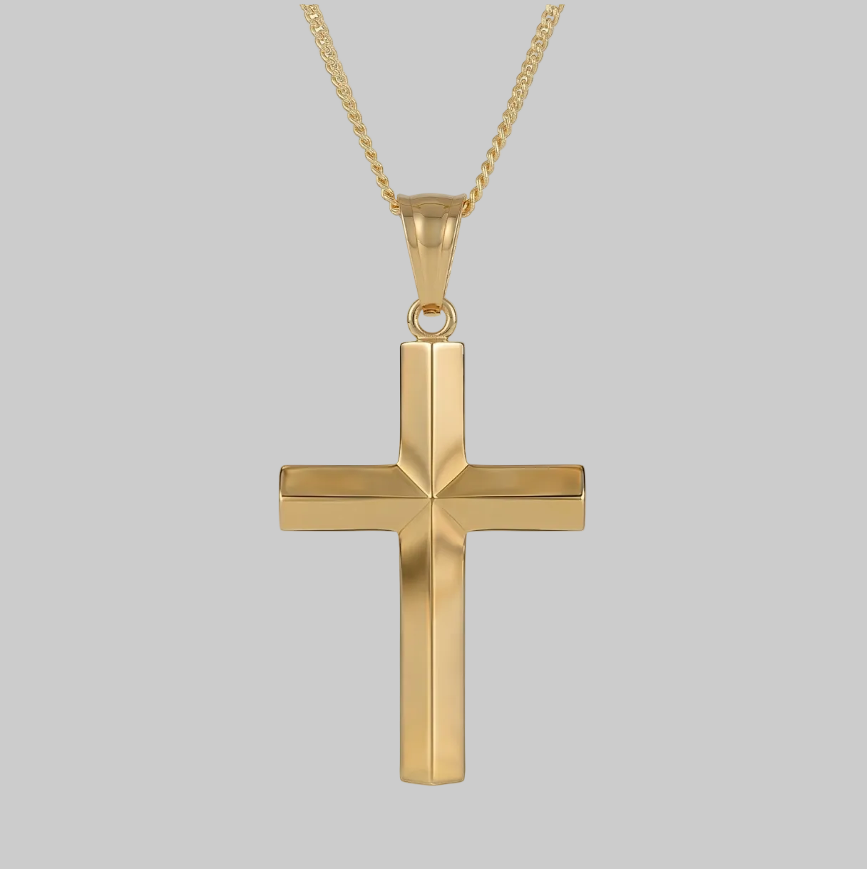 Eternal Cross Pendant (Gold)
