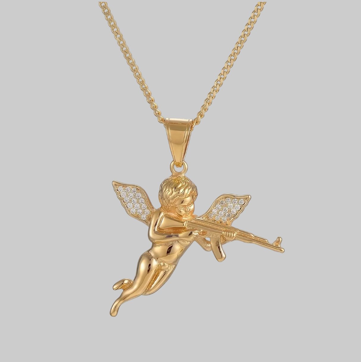 Cupid Pendant (Gold)